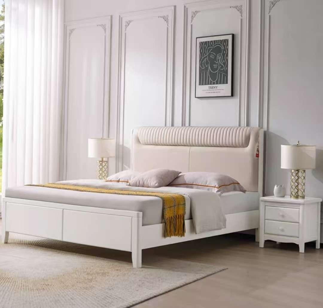 Trinity Antique White Queen Bed(TF/BD/030)