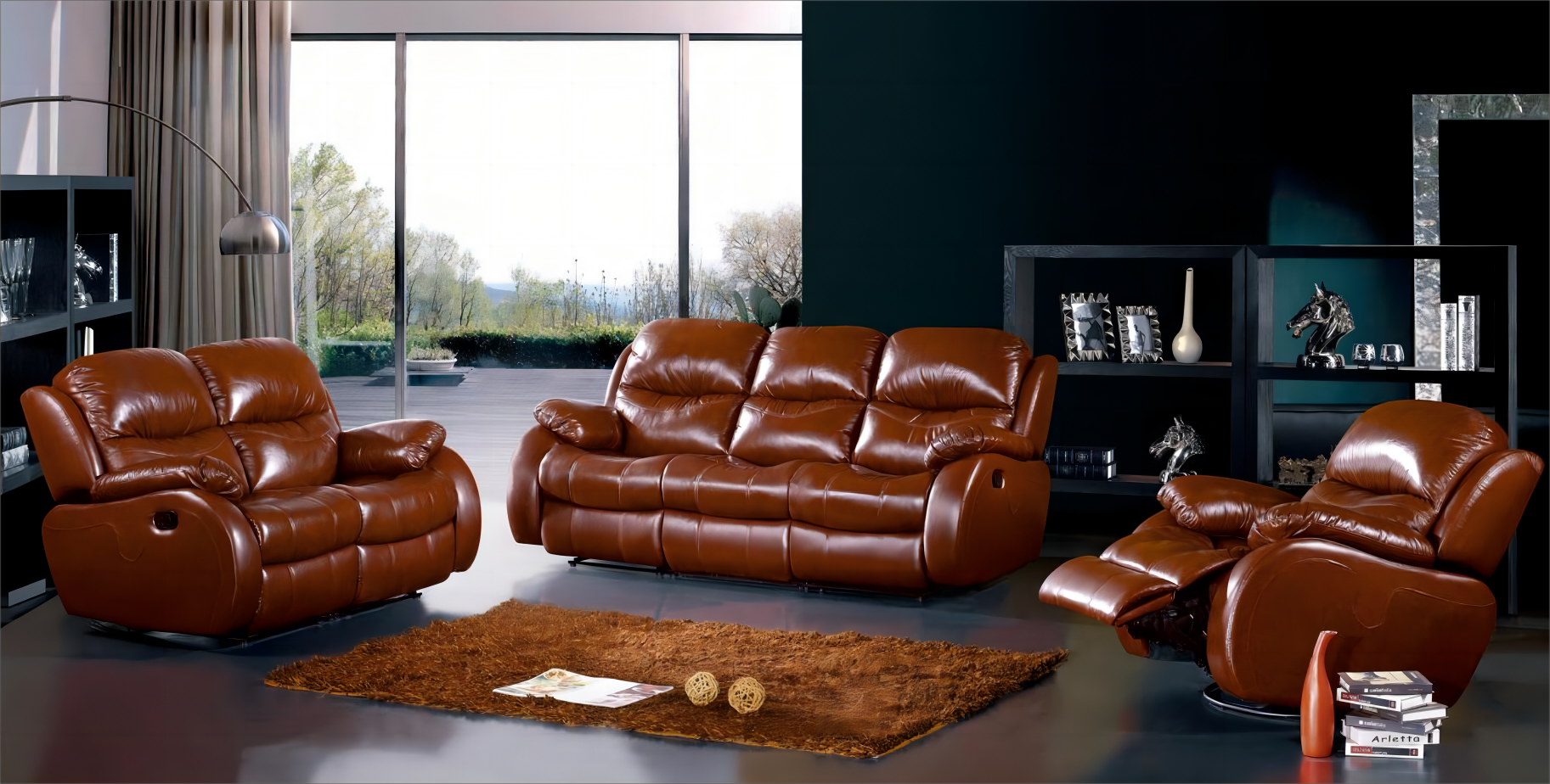 Luxury Recliner Sofa Set (TF/SOFA/084)
